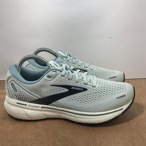 Brooks Womens Ghost 14 Green Running Shoes Sneakers Size 8.5